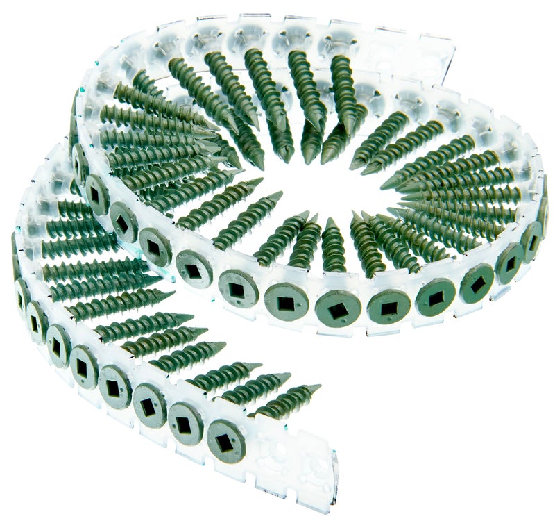 Senco 08T125W DuraSpin #8 x 1-1/4-inch, Cement Board Collated Screw, 1,000 Ct. - Image 3